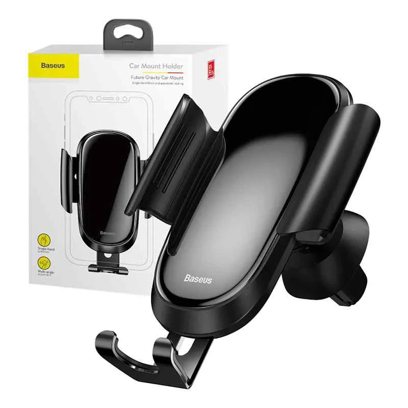 Baseus Future Gravity Car Mount Gravitational car holder (black) - Product Image 9