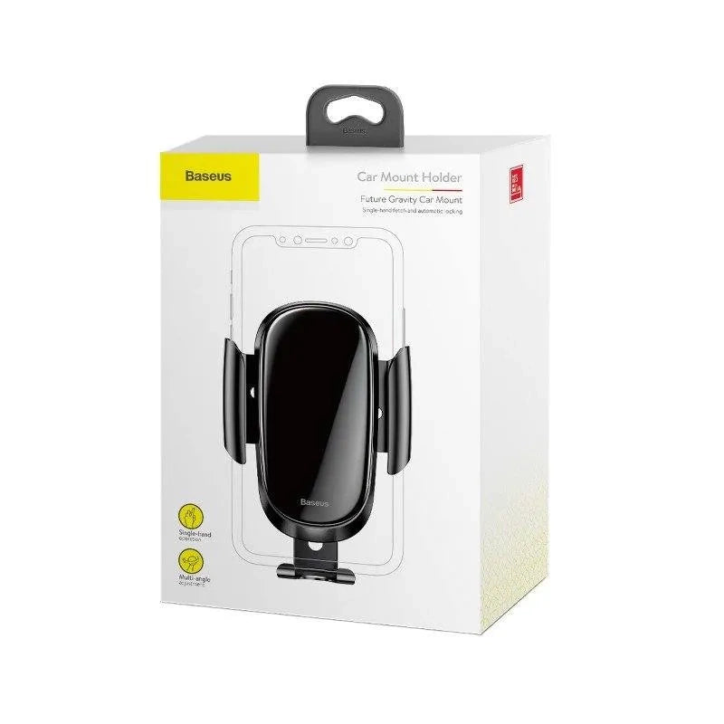 Baseus Future Gravity Car Mount Gravitational car holder (black) - Product Image 7