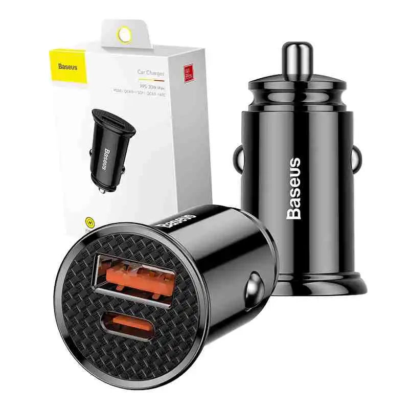 Car Charger Baseus Circular PD QC4.0+ 5A 30W (czarna) - Product Image 7