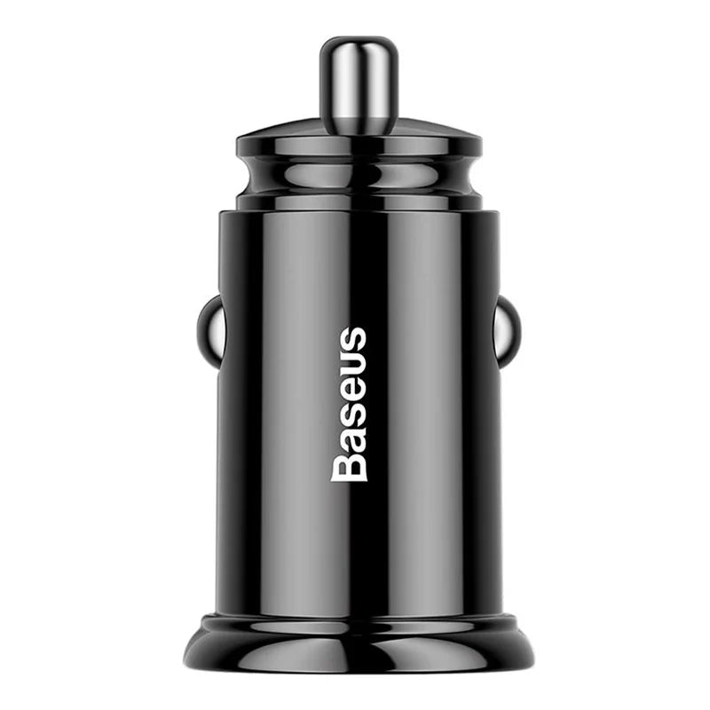 Car Charger Baseus Circular PD QC4.0+ 5A 30W (czarna) - Product Image 1