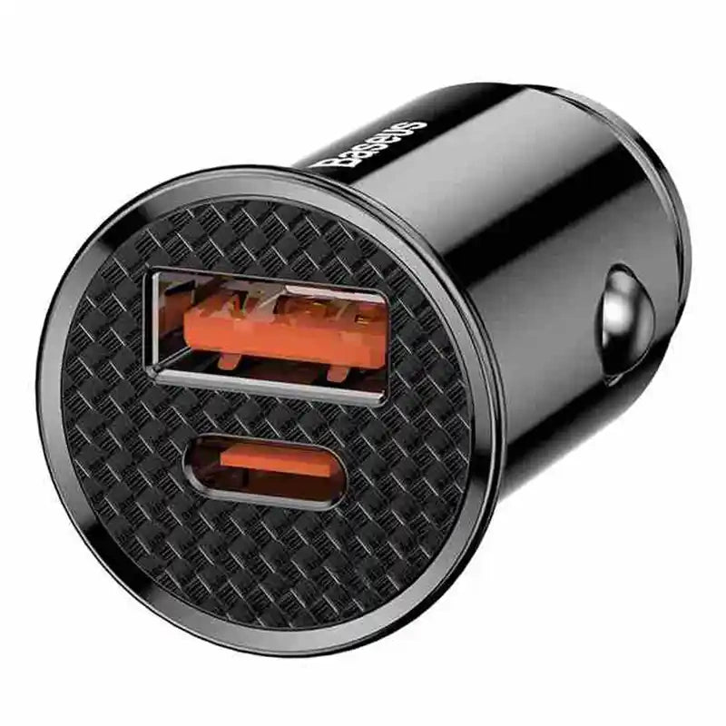 Car Charger Baseus Circular PD QC4.0+ 5A 30W (czarna) - Product Image 5
