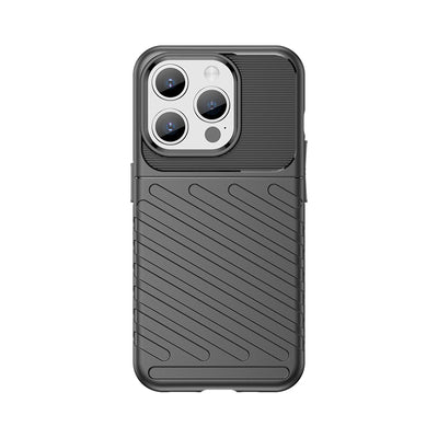 Armored iPhone 15 Pro Thunder Case - black — Hurtel