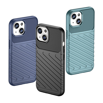 Armored iPhone 15 Thunder Case - blue — Hurtel