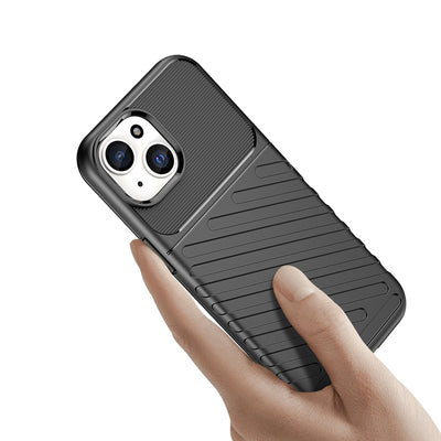 Armored iPhone 15 Thunder Case - blue — Hurtel