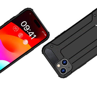 iPhone 15 Hybrid Armor case - blue — Hurtel