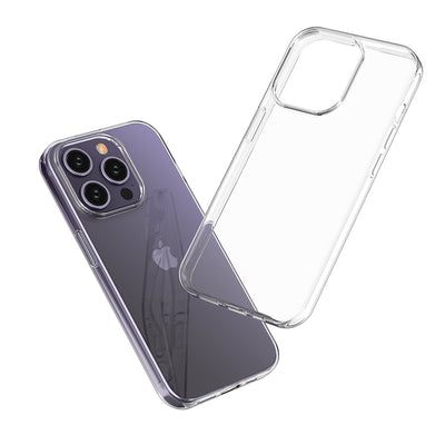 iPhone 15 Pro case from the Ultra Clear series in transparent color — Hurtel
