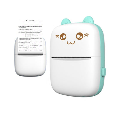 HURC9 Bluetooth Thermal Printer Kitty Mini with App - Blue — Hurtel