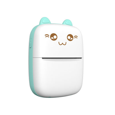 HURC9 Bluetooth Thermal Printer Kitty Mini with App - Blue — Hurtel