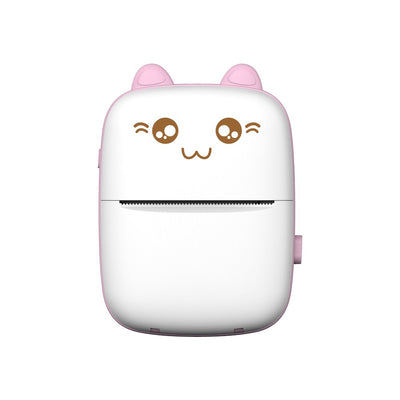 HURC9 Bluetooth Thermal Printer Mini Kitty with App - Pink — Hurtel