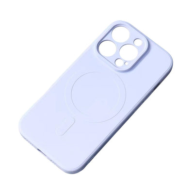 MagSafe Compatible Silicone Case for iPhone 15 Plus Silicone Case - Blue — Hurtel