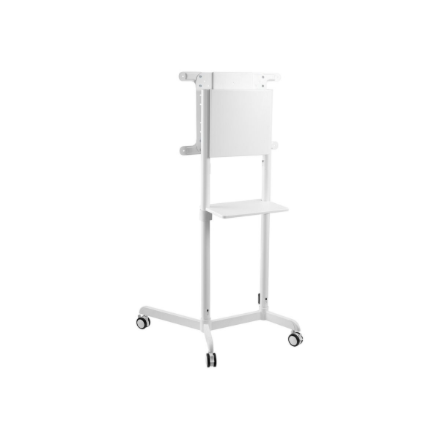 Neomounts Floor stand | NS-M1250WHITE TV trolley | Rotate, Tilt | 37-70 " | Maximum weight (capacity) 70 kg | White