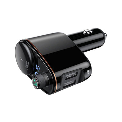 Baseus S-06 Bluetooth/USB car FM transmitter (Overseas Edition) - black
