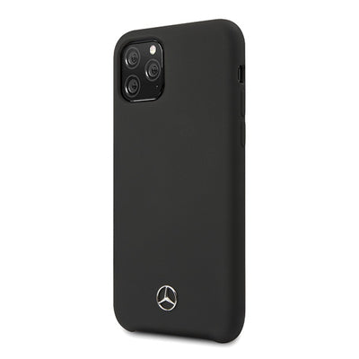 Mercedes MEHCN58SILBK iPhone 11 Pro hardcase black/black Silicone Line