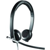 LOGITECH H650E CORDED HEADSET STEREO USB