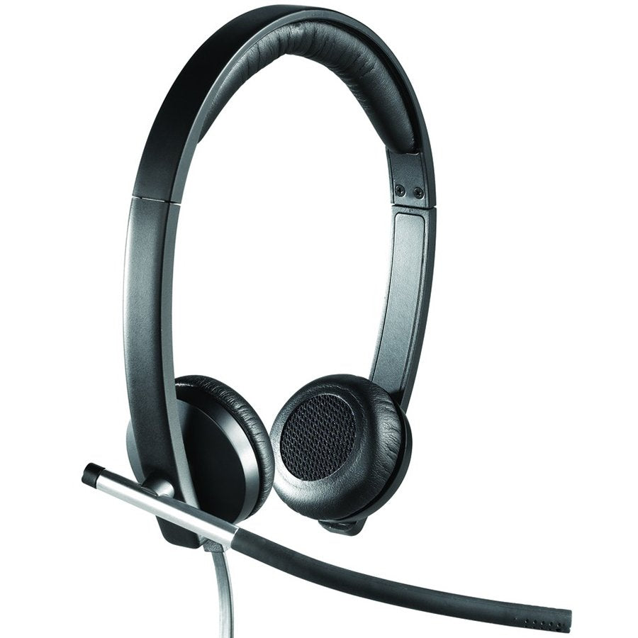 LOGITECH H650E CORDED HEADSET STEREO USB