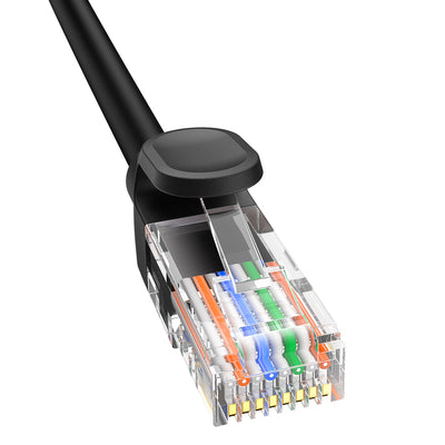 Baseus High Speed Cat 5 RJ-45 1000Mb/s Ethernet cable 8m round - black