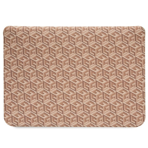 Guess GCube Stripes case for a 14" laptop - brown