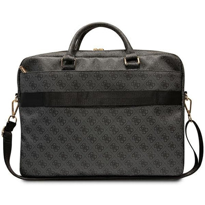 Guess 4G Printed Stripes bag for a 16" laptop - black