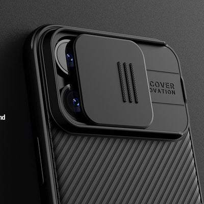 Nillkin CamShield Pro Magnetic Case for iPhone 15 Pro Max with Camera Protector - Blue
