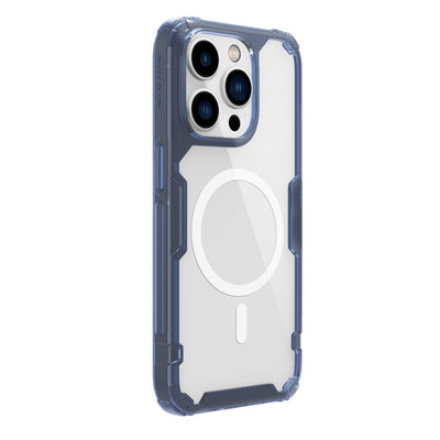 Nillkin Nature Pro armored case with MagSafe for iPhone 15 Pro Max - blue