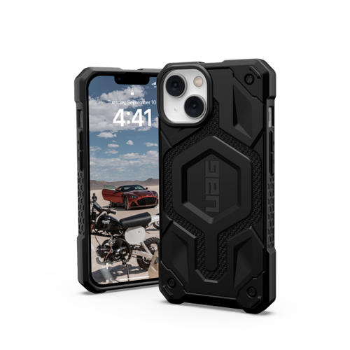 UAG Monarch MagSafe case for iPhone 14 Plus - black kvlar