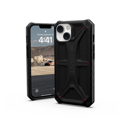 UAG Monarch case for iPhone 14 Plus - black kevlar