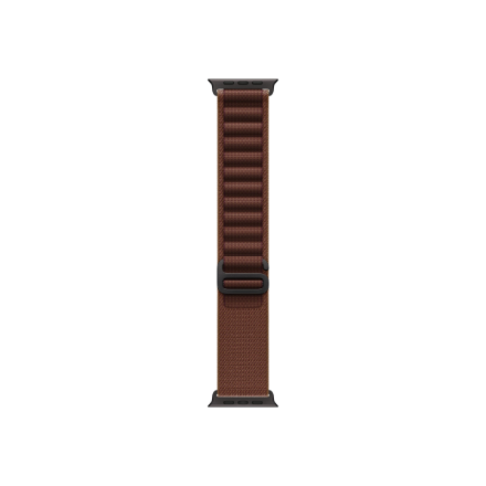 APPLE 49mm Burgundy Alpine Loop - Medium - Black Titanium Finish