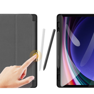 Dux Ducis Domo Samsung Galaxy Tab S9 FE case with stand - black