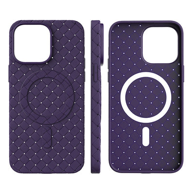 MagSafe Woven Case for iPhone 13 Pro - purple — Hurtel