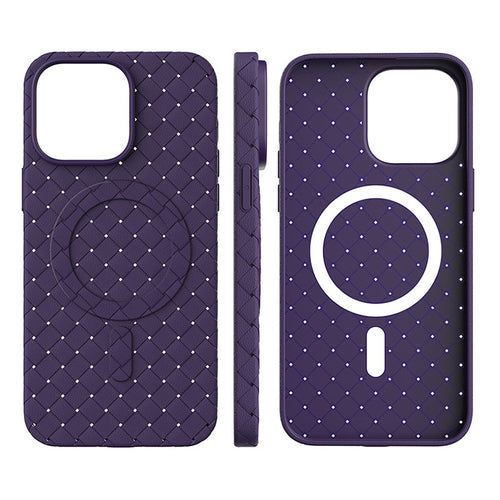 MagSafe Woven Case for iPhone 15 - purple — Hurtel