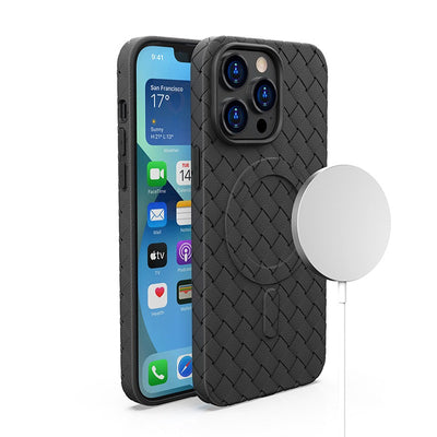 MagSafe Woven Case for iPhone 15 Pro - black — Hurtel