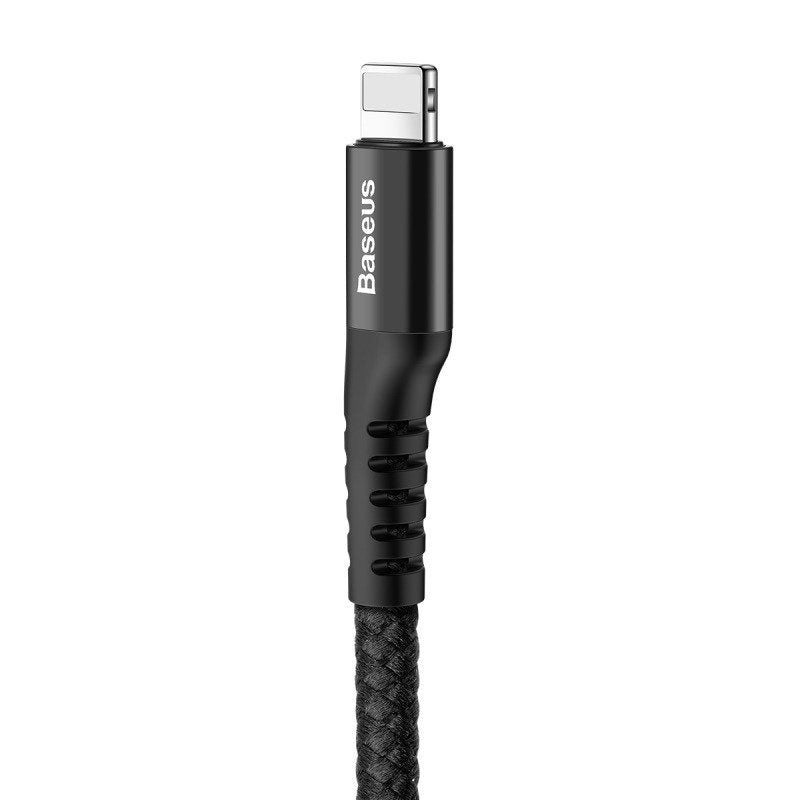 Baseus Spring-loaded cable Lightning 1m 2A (black) - Product Image 3