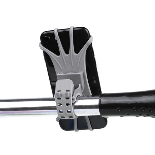 Swivel silicone bike holder with replaceable head - black — Hurtel