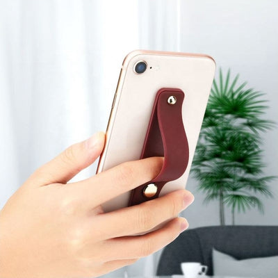 Self-adhesive finger holder with zipper - pink — Hurtel