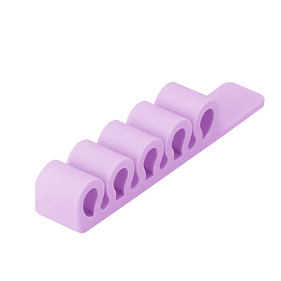 Silicone office organizer - purple — Hurtel