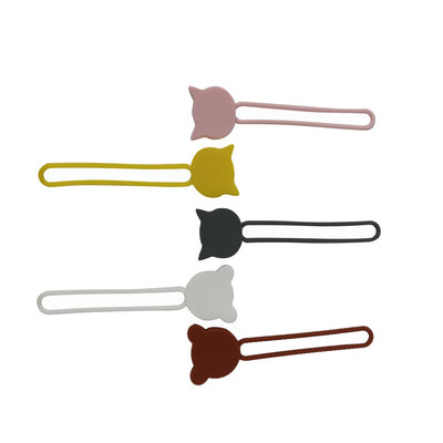 Silicone cable reel - brown — Hurtel