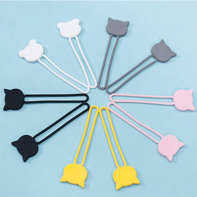 Silicone cable reel - pink — Hurtel