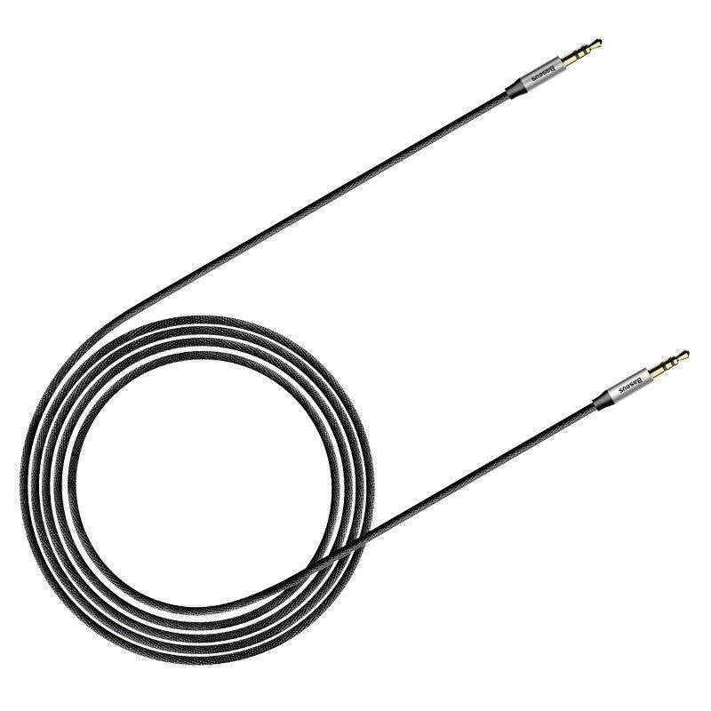 Baseus Yiven Audio Cable mini jack 3,5mm AUX, 1m (Black+Silver) - Product Image 7