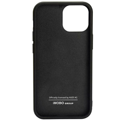 Audi Carbon Fiber Stripe iPhone 12/12 Pro 6.1" black/black hardcase AUS-TPUPCIP12P-R8/D1-BK