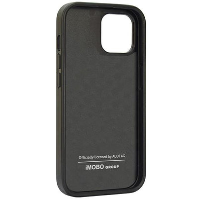 Audi Carbon Fiber Stripe iPhone 14 6.1" black/black hardcase AUS-TPUPCIP14-R8/D1-BK