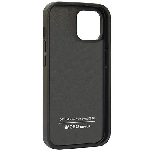 Audi Carbon Fiber Stripe iPhone 14 6.1" black/black hardcase AUS-TPUPCIP14-R8/D1-BK