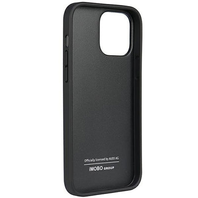 Audi Genuine Leather iPhone 13 Pro / 13 6.1" black/black hardcase AU-TPUPCIP13P-Q8/D1-BK