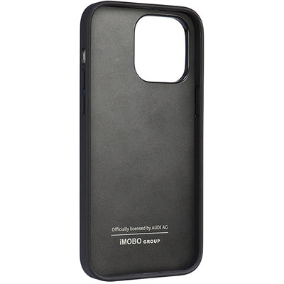 Audi Synthetic Leather iPhone 14 Pro Max 6.7" black/black hardcase AU-TPUPPCIP14PM-TT/D1-BK