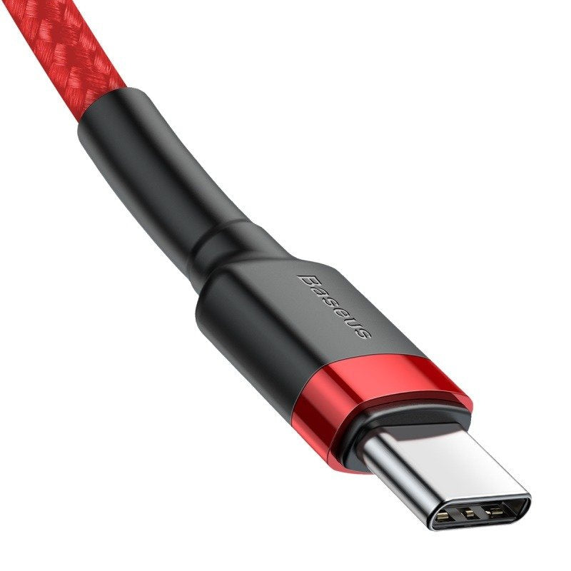Baseus Cafule Cable USB-C PD 2.0 QC 3.0 60W 1m (Red) - Product Image 3