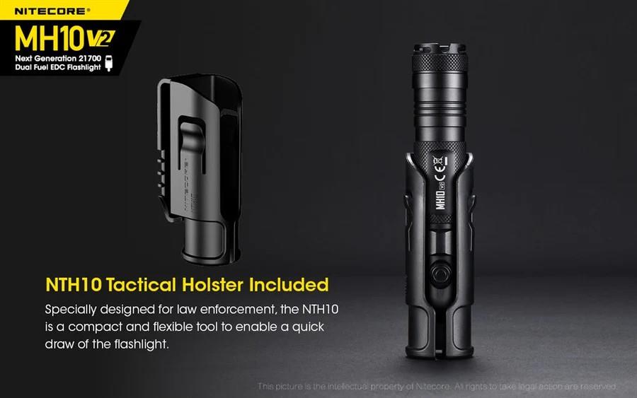 FLASHLIGHT MH SERIES/1200 LUMENS MH10 V2 NITECORE