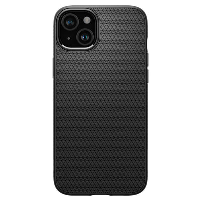 Spigen Liquid Air iPhone 15 Case - Matte Black