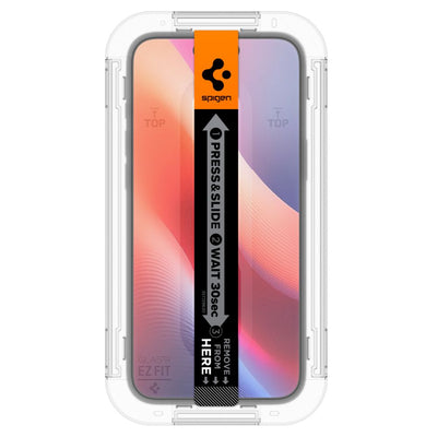 Spigen Glas.tR EZ Fit Tempered Glass for iPhone 15 / 16