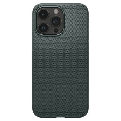 Spigen Liquid Air iPhone 15 Pro Max Case - Dark Green