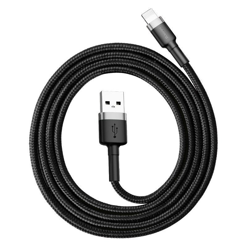 Baseus Cafule USB Lightning Cable 1,5A 2m (Gray+Black) - Product Image 1