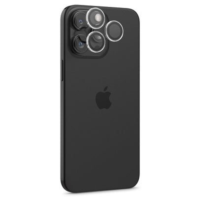 Spigen Glas.tR EZ Fit Optik Pro Camera Cover for iPhone 15 Pro / 15 Pro Max / 16 Pro / 16 Pro Max / 17 Pro / 17 Pro Max - 2 p